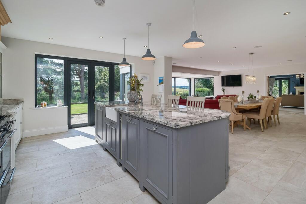 6 bedroom detached house for sale in Homestead Road, Disley, Cheshire, SK12