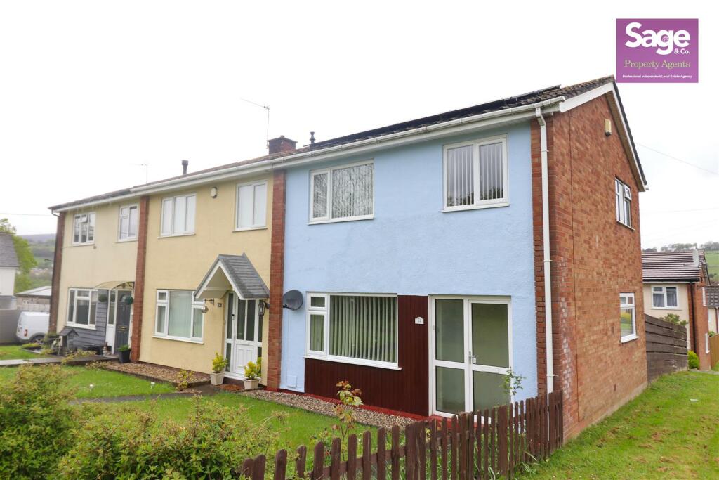 3 bedroom terraced house for sale in Caroline Road, New Inn, Pontypool, NP4