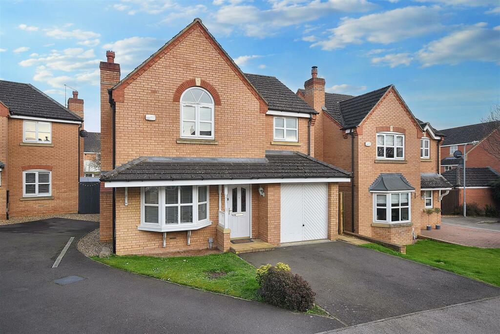 4 bedroom detached house for sale in Newmarket Close, Corby, NN18