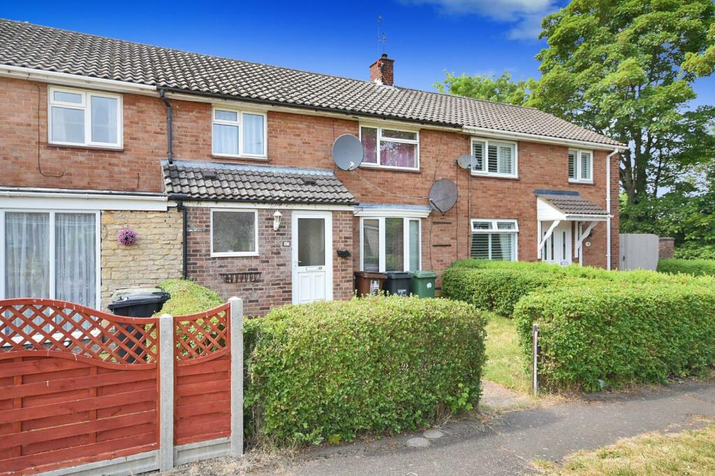 3 bedroom terraced house for sale in Caythorpe Square, Corby, NN18