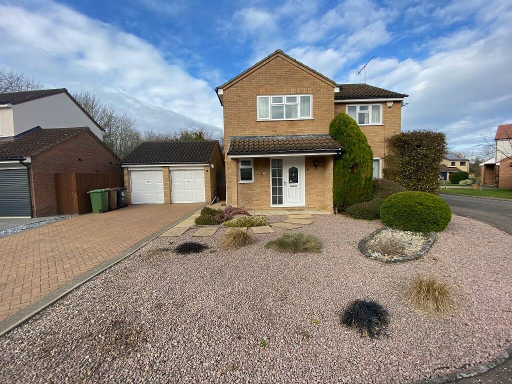 4 bedroom detached house for sale in Fallowfield, Orton Wistow, Peterborough, Cambridgeshire, PE2