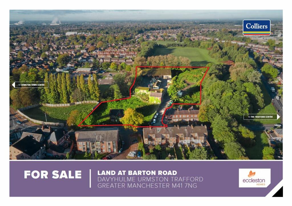 Main image of property: Land at  Barton Road  Davyhulme, Urmston, Trafford, Gtr Manchester. M41 7NG