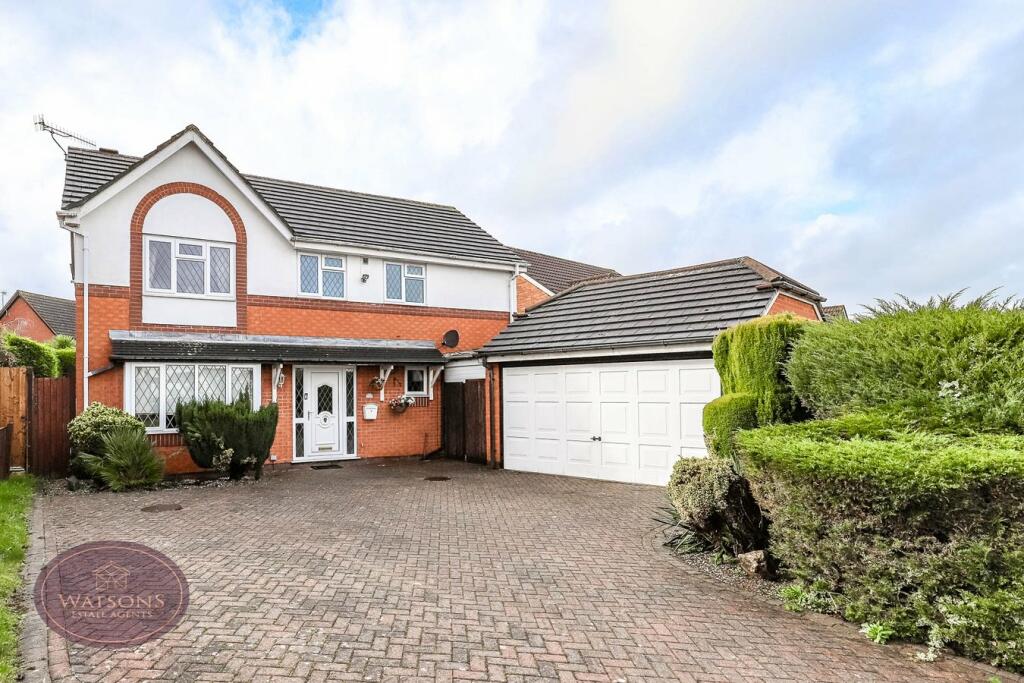 4 bedroom detached house for sale in Northolt Drive, Nuthall