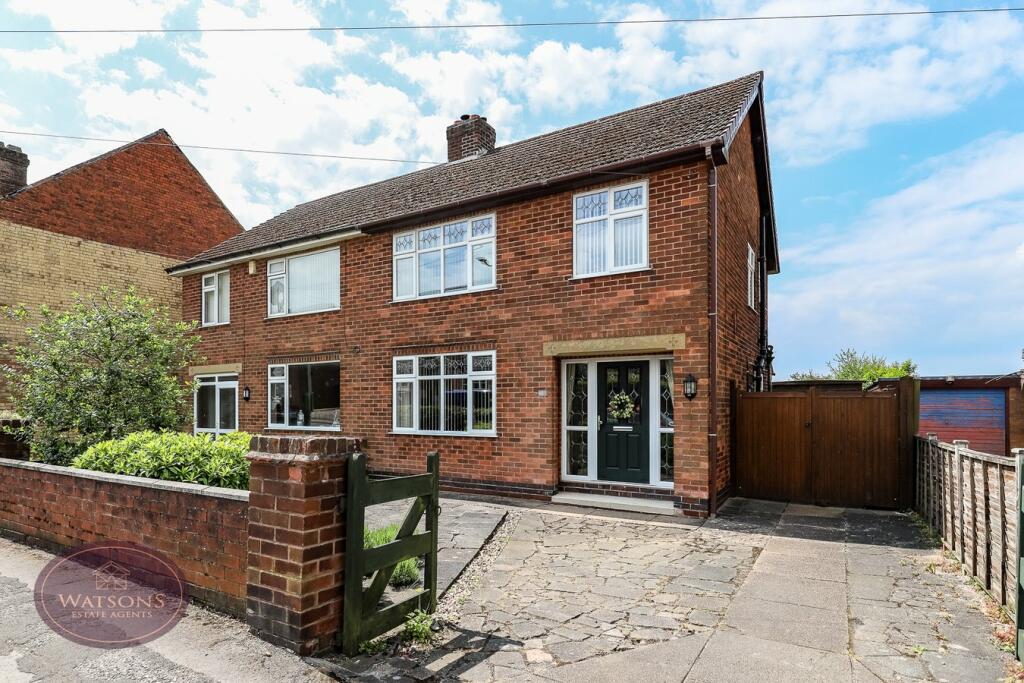 3 bedroom semidetached house for sale in Portland Road, Selston, Nottingham, NG16