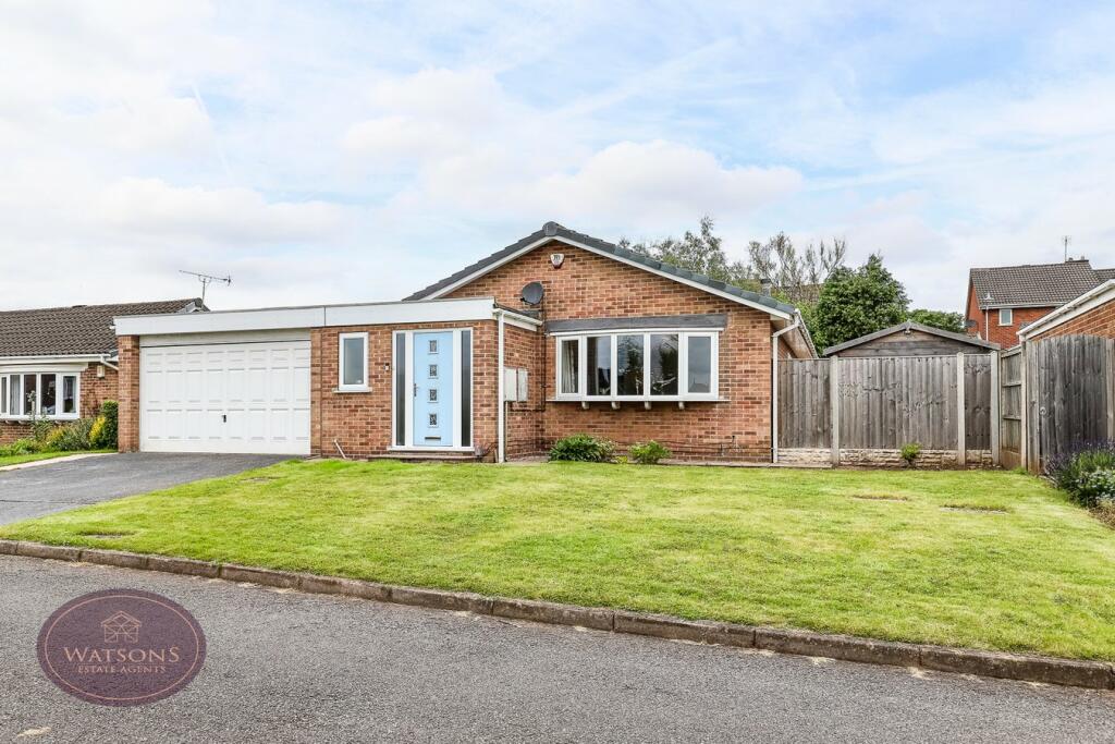 4 bedroom detached bungalow for sale in Rolleston Close, Hucknall