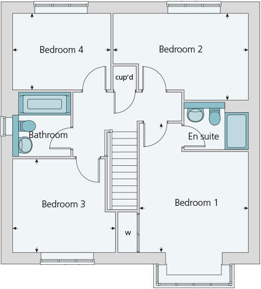 First floor plan