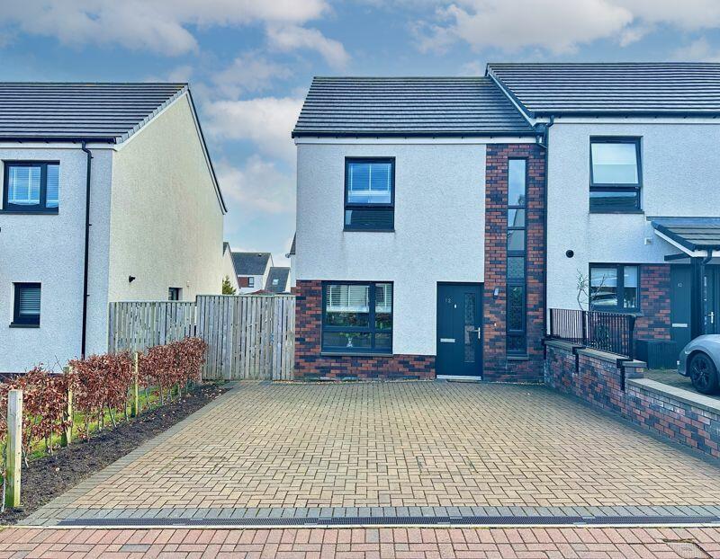 3 bedroom end of terrace house for sale in Davaar Crescent, Doonfoot