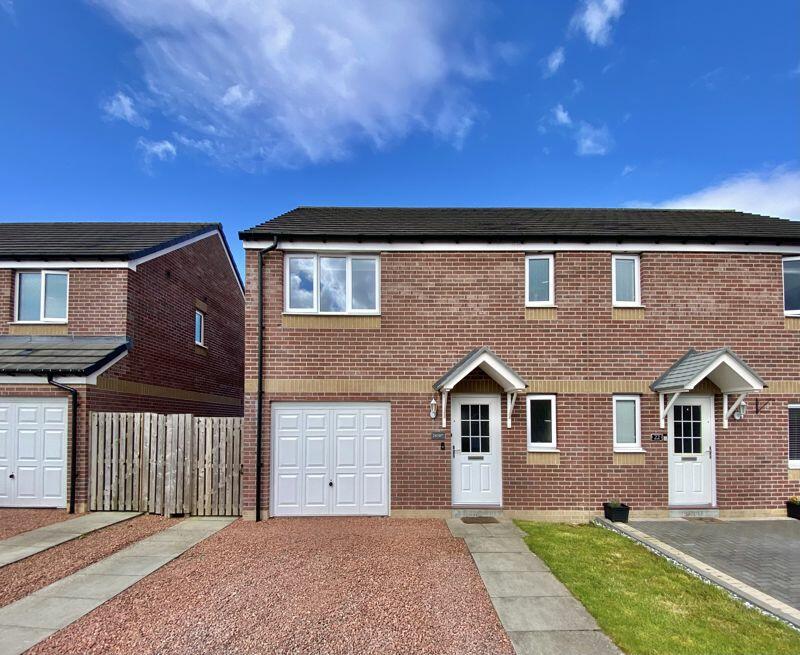 3 bedroom semidetached house for sale in Gordon Way, Stewarton, KA3