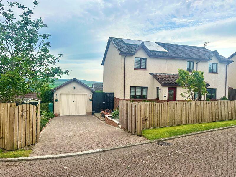 2 bedroom semidetached house for sale in Hodge Crescent, Drongan, KA6