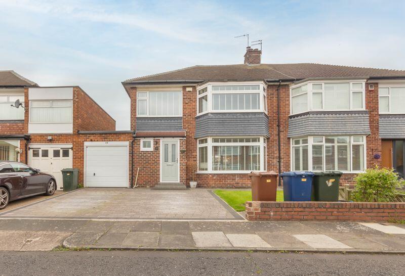 3 bedroom semidetached house for sale in Eastcliffe Avenue, Gosforth