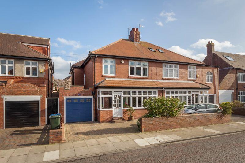 4 bedroom semi-detached house for sale in The Grove, Gosforth, Newcastle upon Tyne, NE3