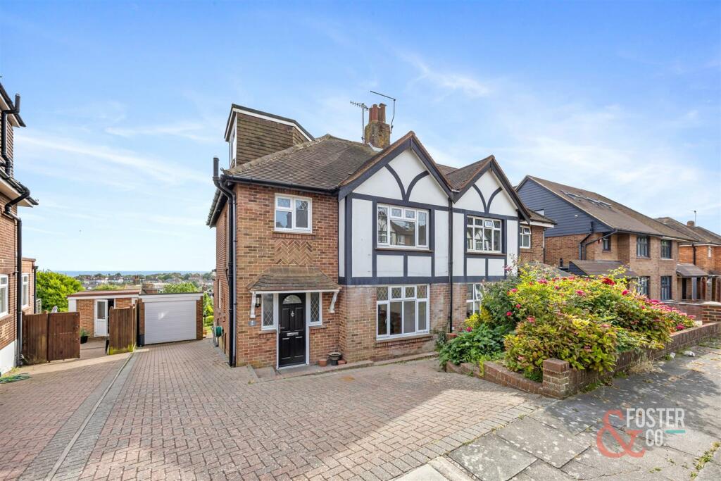 4 bedroom semidetached house for sale in Sandringham Close, Hove, BN3