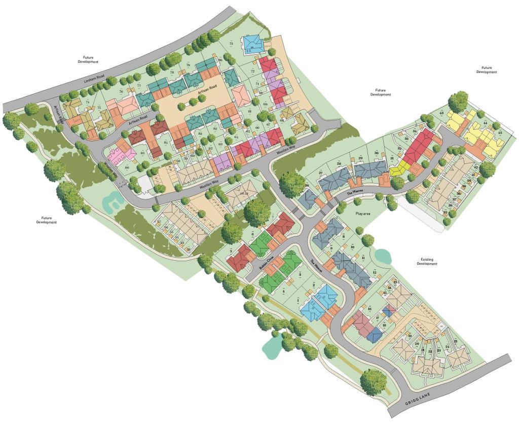 Contact Oakley Grange New Homes Development by Crest Nicholson Eastern