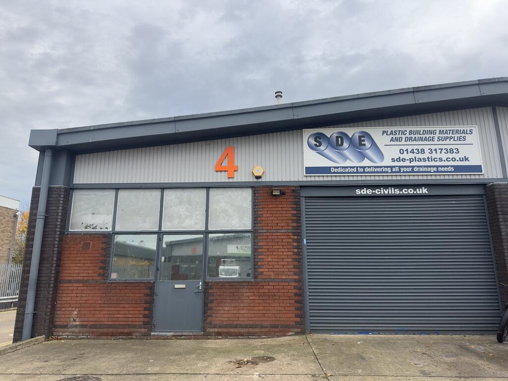 Main image of property: Unit 4, Hyatt Trading Estate, Babbage Road, Stevenage, Hertfordshire, SG1 2EQ