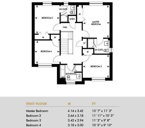 The Bryce, First Floor