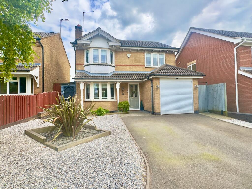 4 bedroom detached house for sale in Chambers Close, Markfield, LE67