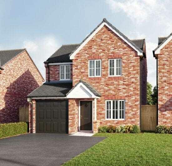 3 bedroom detached house for sale in Fox Hollow, The Ridings, Market