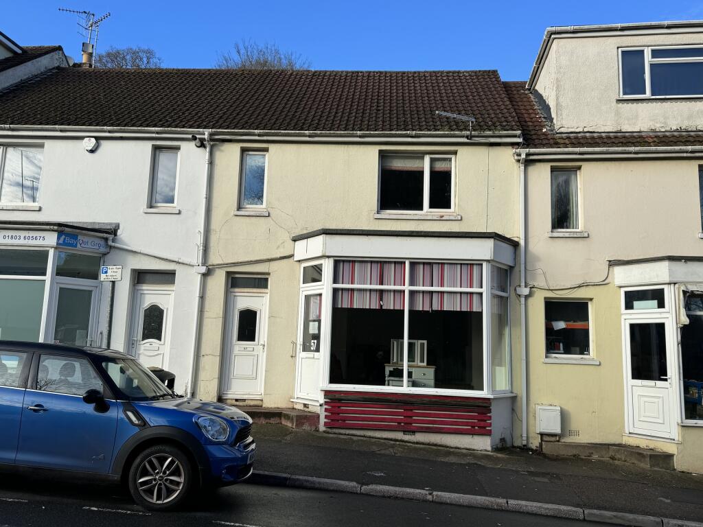 4 bedroom terraced house for sale in Sherwell Valley Road, Torquay