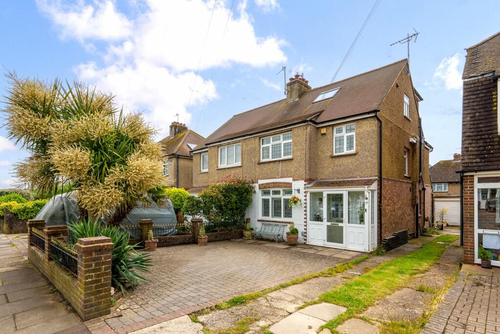 4 bedroom semi-detached house for sale in Franklin Road, Shoreham-by ...