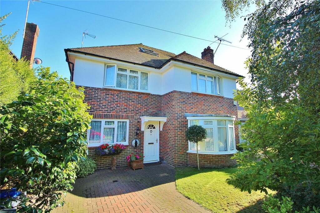 4 bedroom detached house for sale in Hillside Avenue, Offington, Worthing, West Sussex, BN14