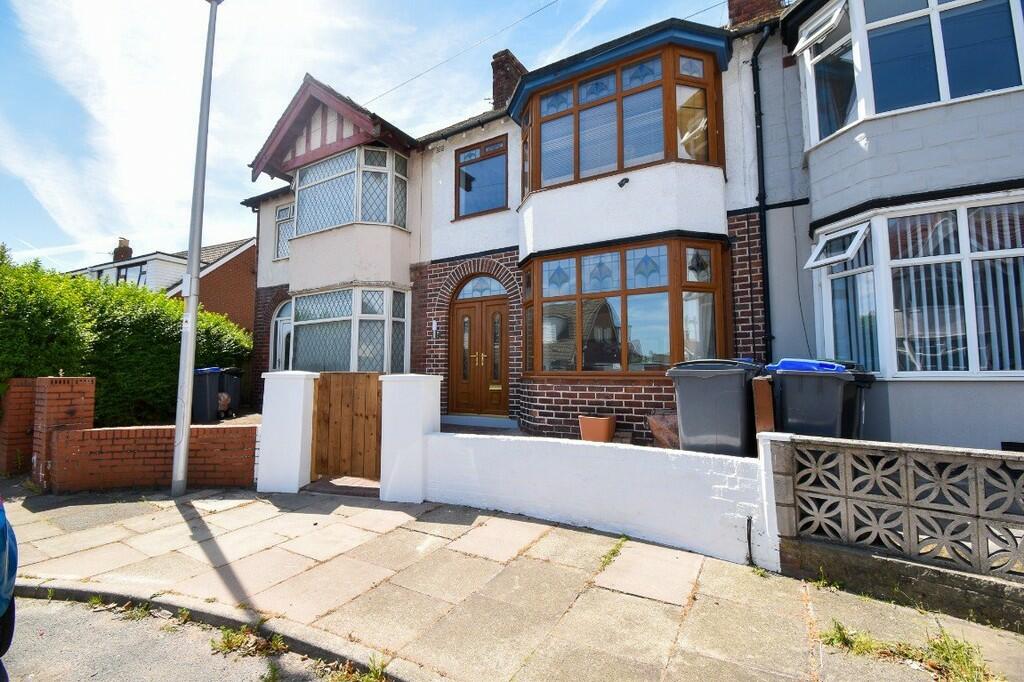 3 bedroom terraced house for sale in Teesdale Avenue, Blackpool, FY2