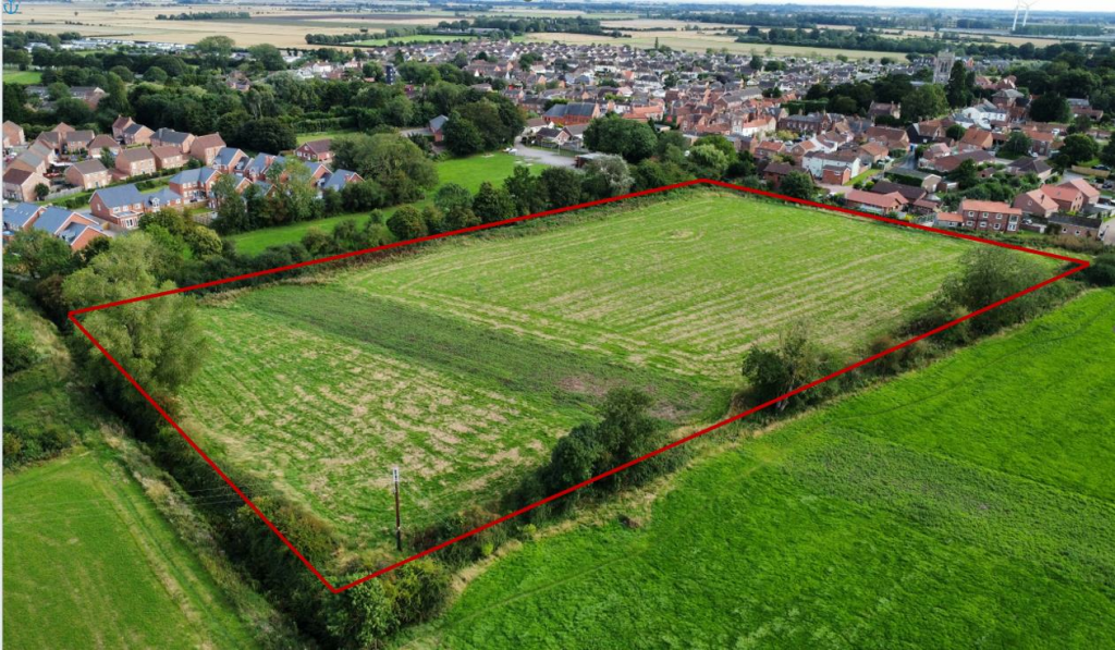 Land for sale in Common Lane, Burgh Le Marsh, Skegness, PE24