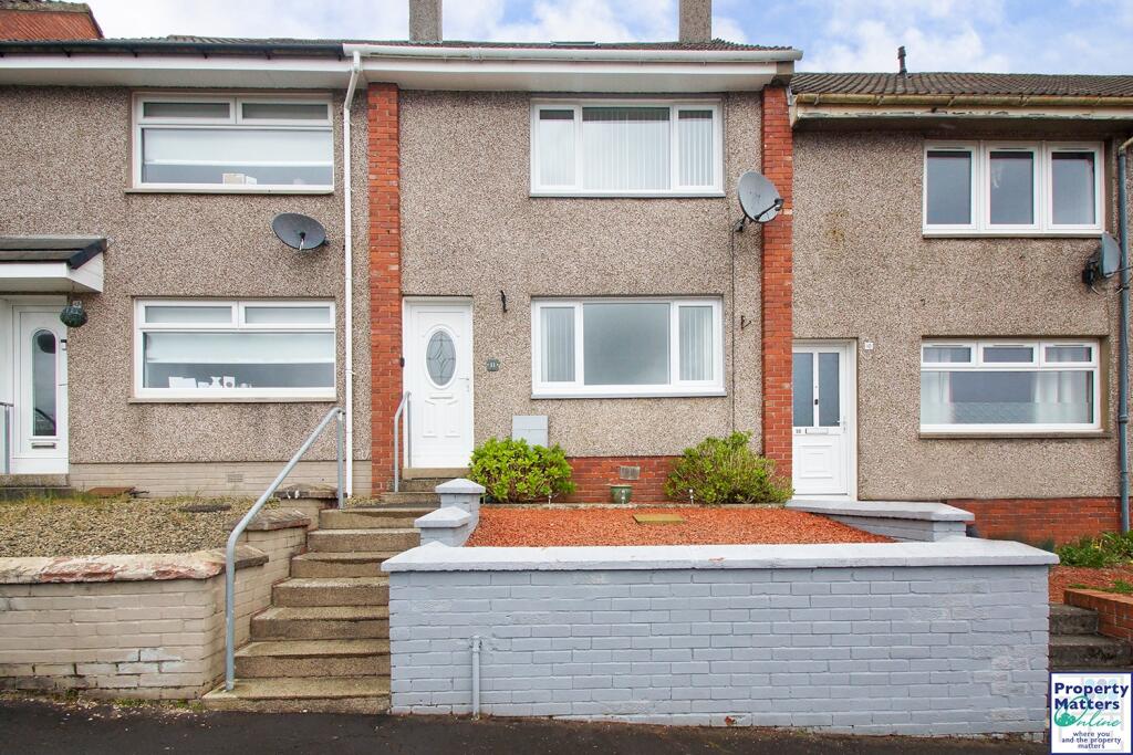 2 bedroom terraced house for sale in Lochore Terrace, Darvel, KA17