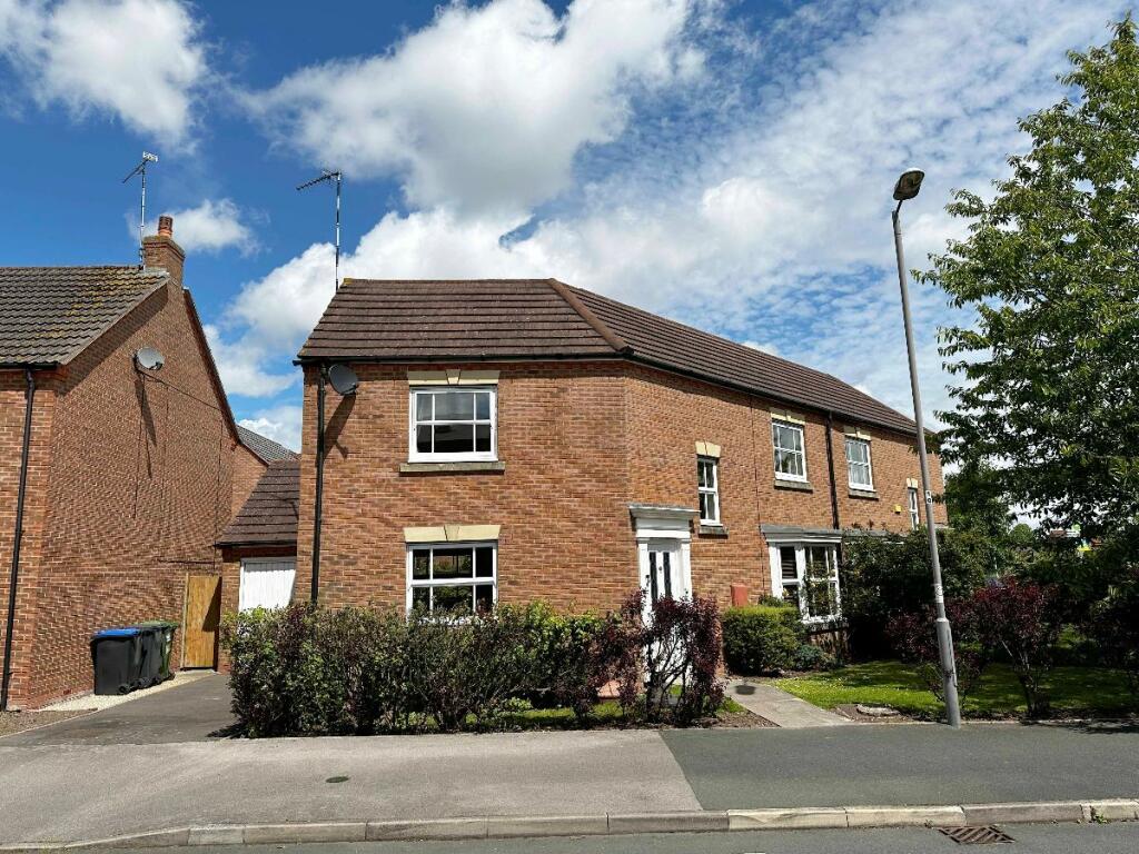 3 bedroom semidetached house for sale in Narrow Hall Meadow, Chase
