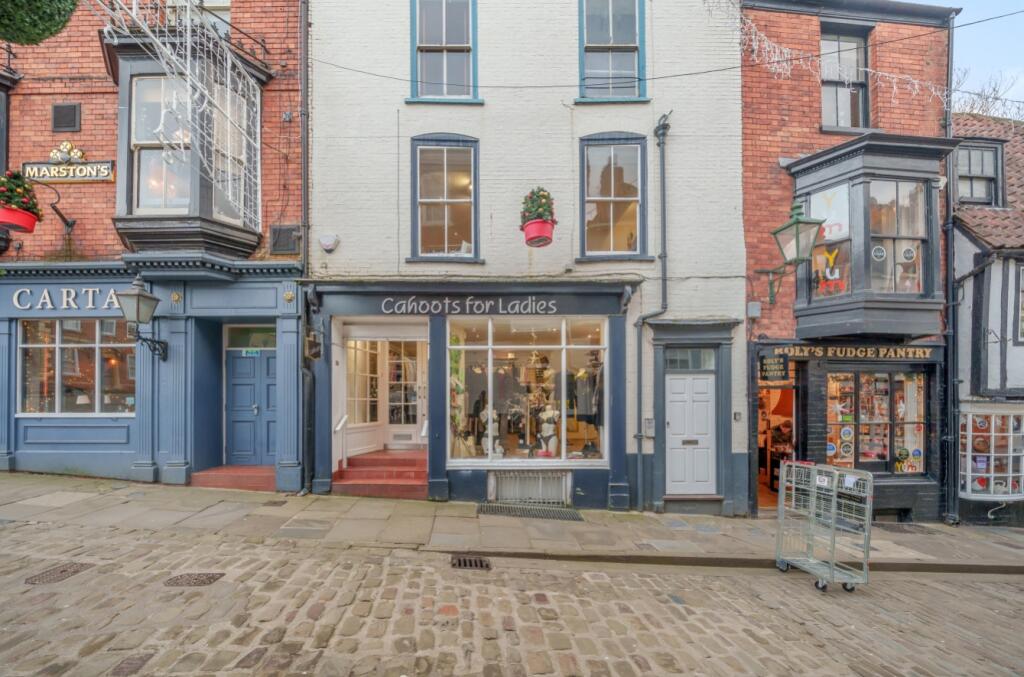 High street retail property to lease in Steep Hill, Lincoln