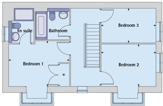 First floor plan