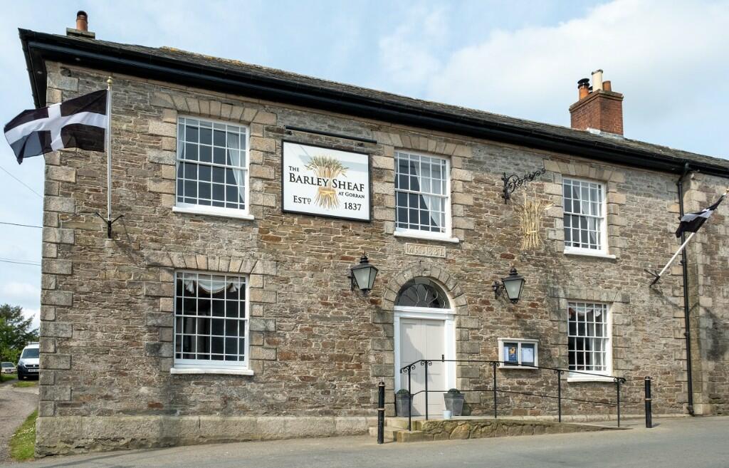 Pub for sale in The Barley Sheaf, Gorran, PL26