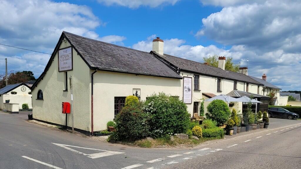 Pub for sale in Mount Pleasant Inn, Nomansland, Devon, EX16