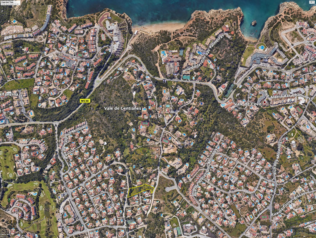 Plot for sale in Carvoeiro, Algarve, Portugal