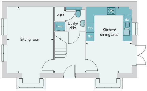 Ground floor plan
