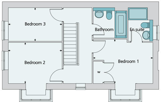 First floor plan