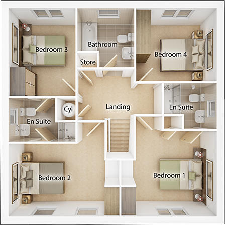 TWWS Geddes 5 Second Floor