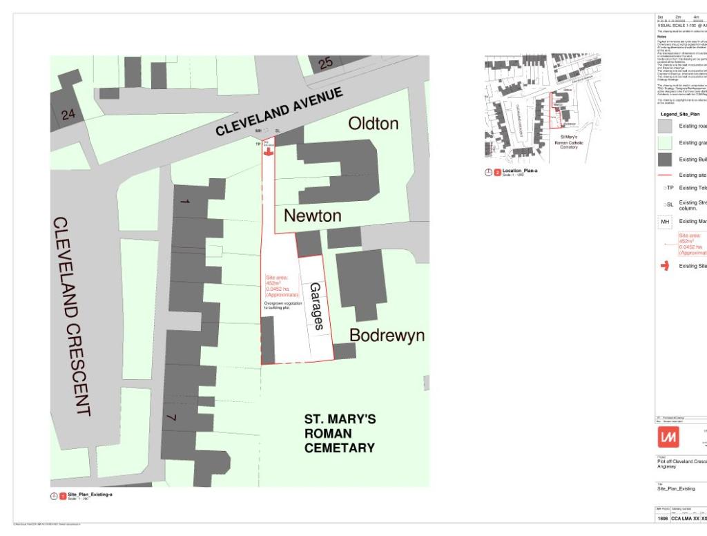 Land for sale in Plot off, Cleveland Crescent, Holyhead, LL65 2LD, LL65