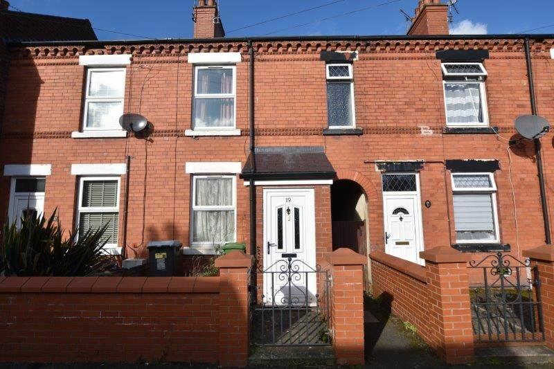 2 bedroom terraced house for sale in 19 Barons Road, Wrexham, LL13 8HB
