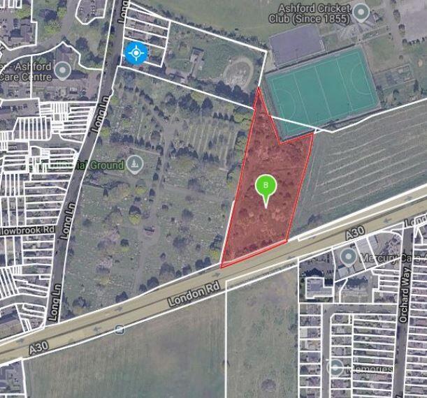Main image of property: Land East Of Ashford Cemetery, London Road, Ashford, TW19 7AD