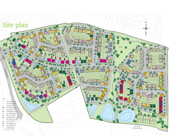 Mallory Grange New Homes Development by Persimmon Homes Central