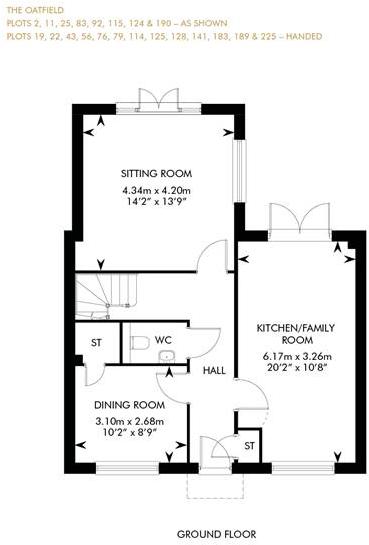 The Oatfield, Ground Floor