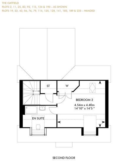 The Oatfield, Second Floor