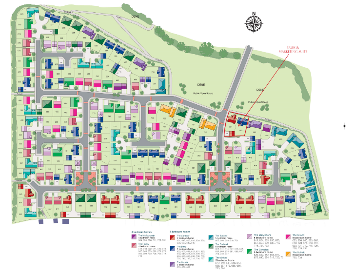 Contact Denewood New Homes Development by Charles Church