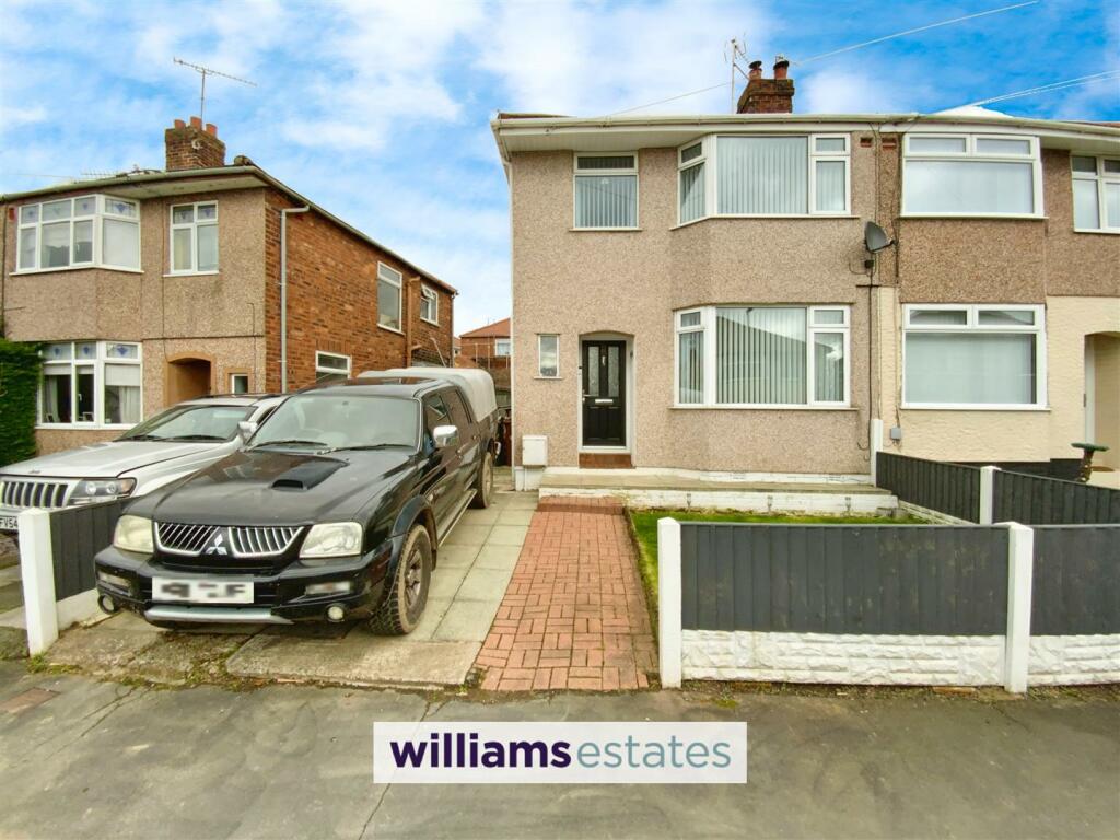3 bedroom semidetached house for sale in Pen Y Maes, Holywell, CH8