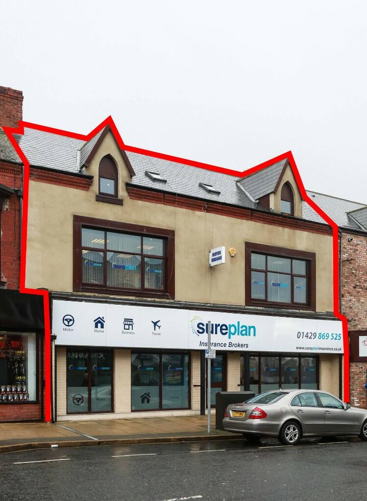 High street retail property for sale in York Road, Hartlepool, TS26