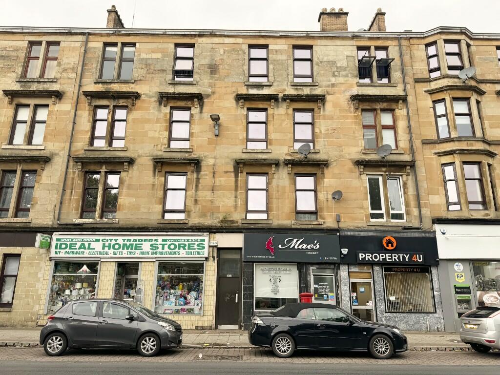 1 bedroom flat for sale in Cathcart Road, Glasgow, G42