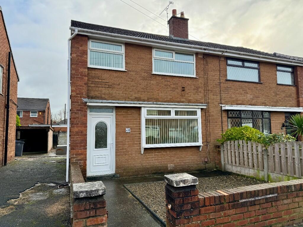 3 bedroom semidetached house for sale in Meanwood Avenue, Blackpool, Lancashire, FY4