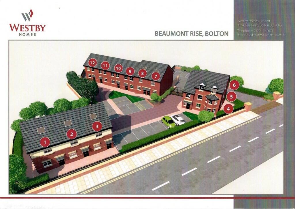 3 bedroom mews property for sale in Beaumont Rise Bolton Greater