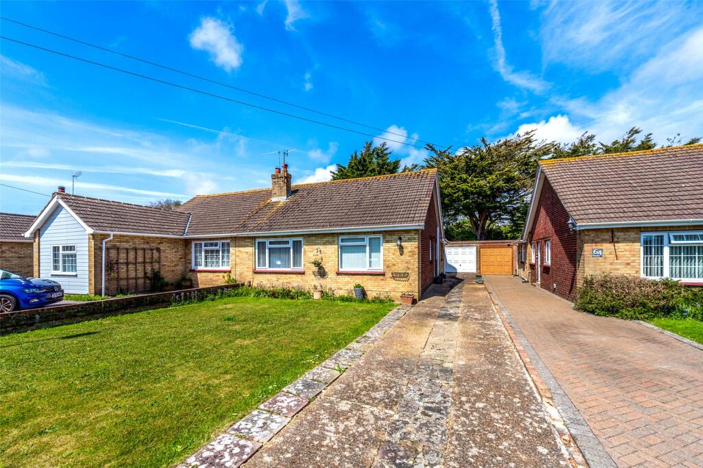 3 bedroom bungalow for sale in Windermere Crescent, Goring-By-Sea, West Sussex, BN12
