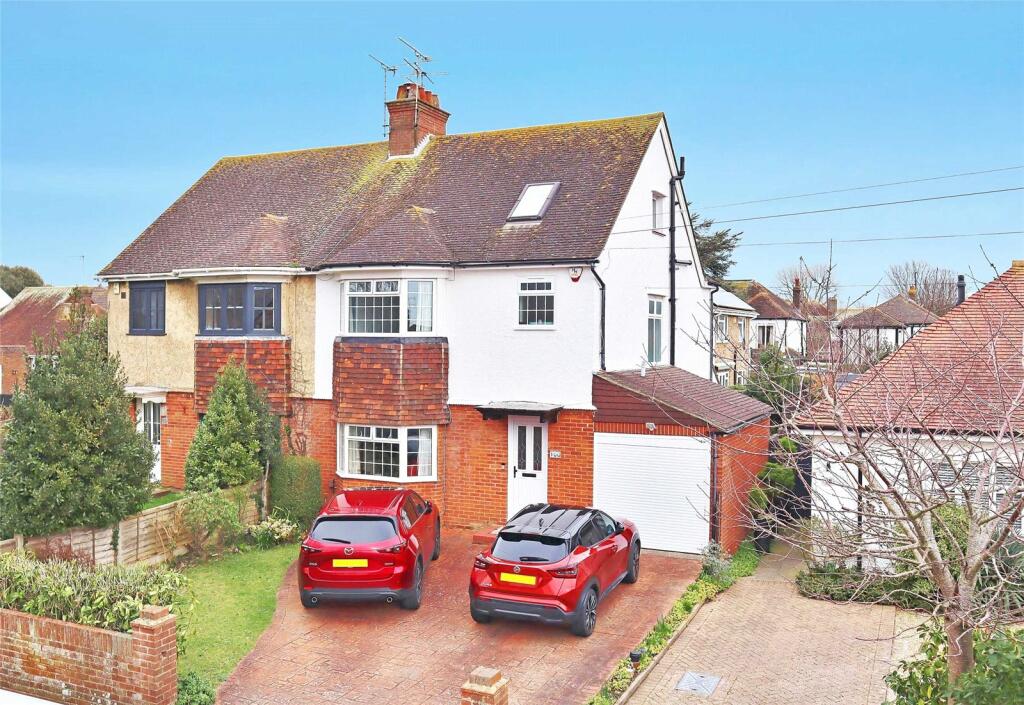 4 bedroom semi-detached house for sale in Wallace Avenue, Worthing, West Sussex, BN11